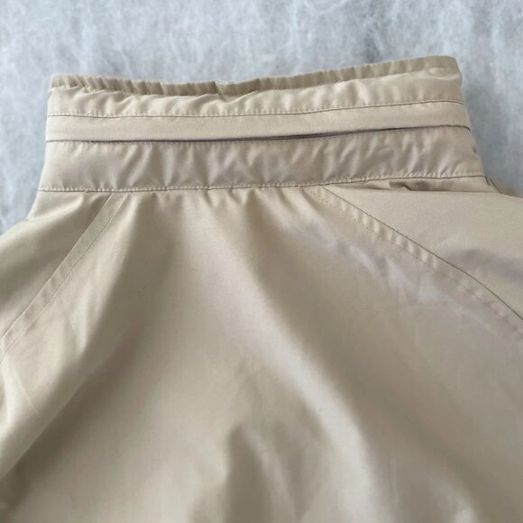 Lands' End Mens Ivory Long Sleeve Full Zip Removable Hooded Chore Jacket Size M - Picture 3 of 11